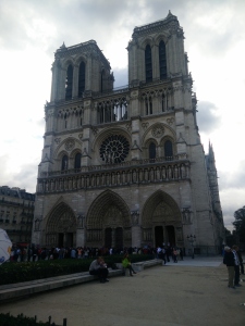 The towers of Notre Dame